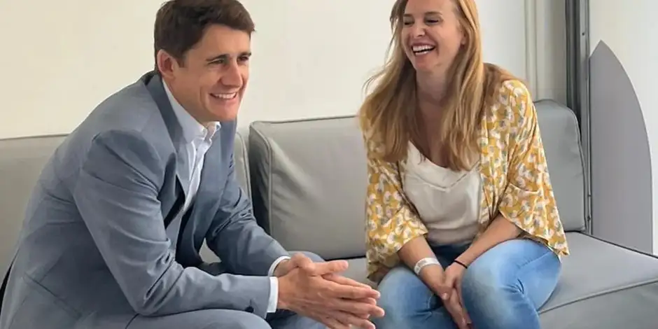 Mar Regueras se visita en Clínica Egos