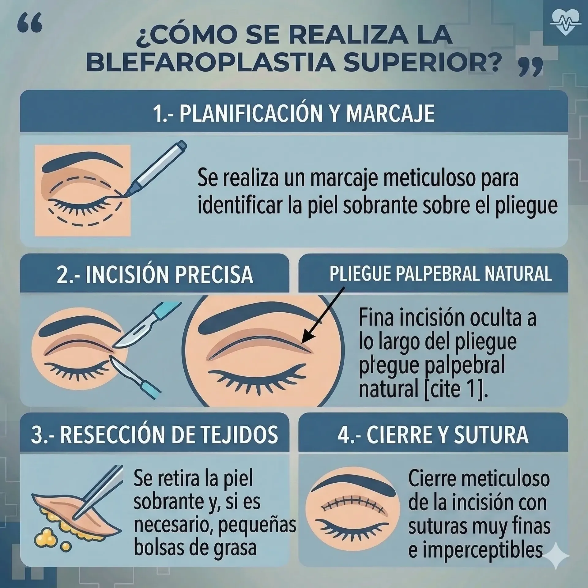 ¿Qué es la Blefaroplastia Superior? Todo lo que necesitas saber