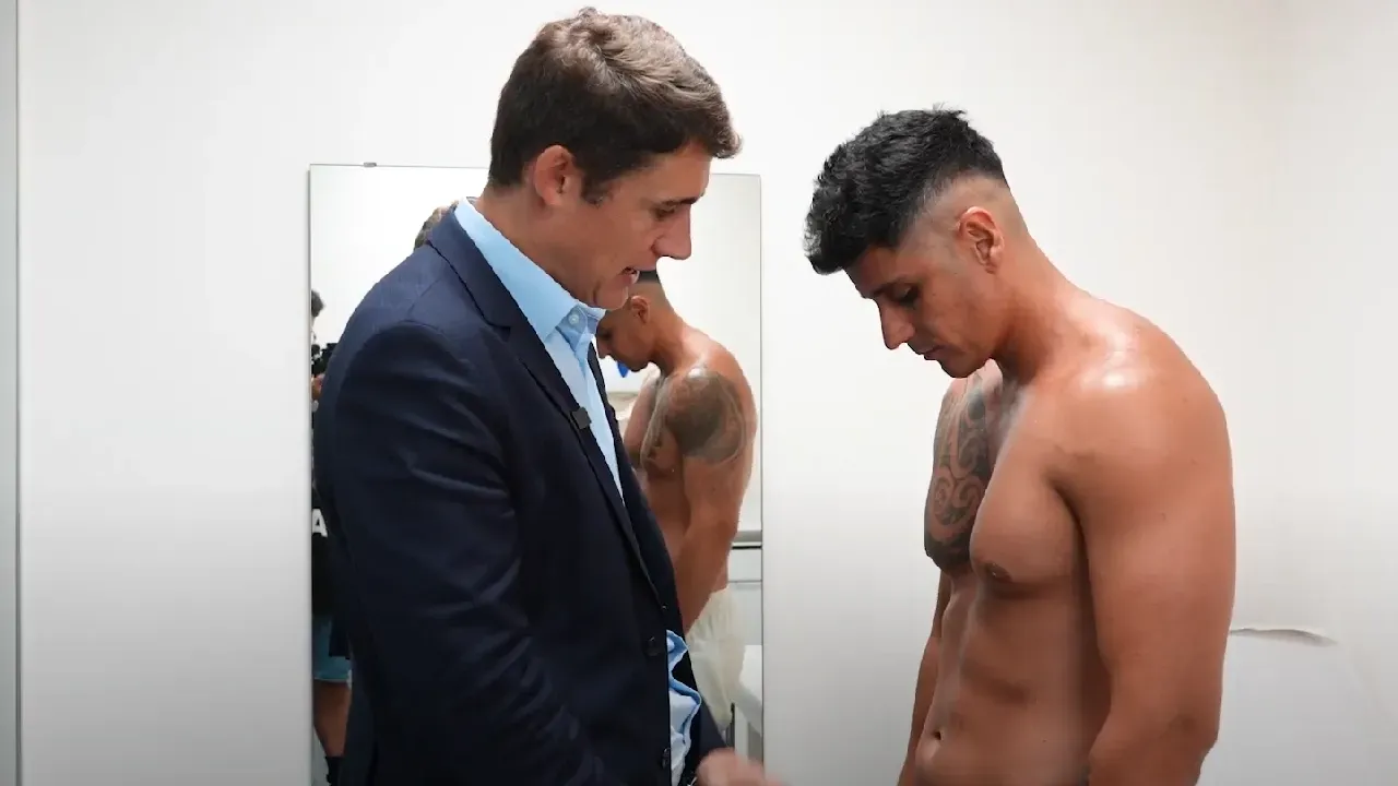 Christofer Guzmán e a sua lipoaspiração