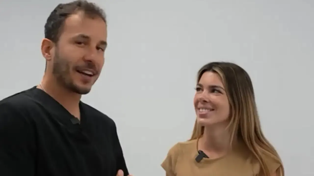 Andrea Gasca amb el seu perfilament de llavi